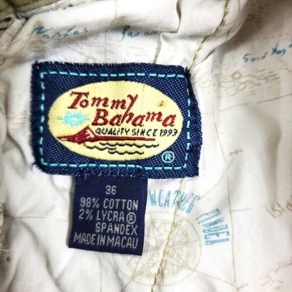 Tommy Bahama pleated shorts size 36 - Picture 3 of 6